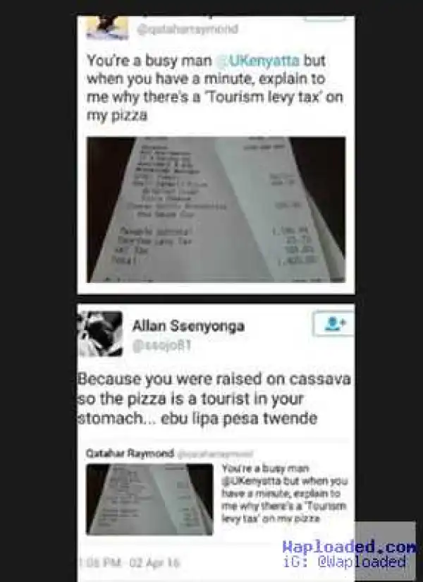 See the hilarious reply a twitter user got after he asked Kenyan President why there is a 